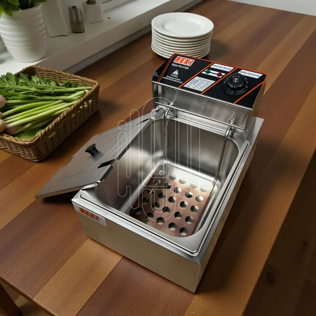 قلاية زيت كهربائية ريكي – سعة 6 لتر