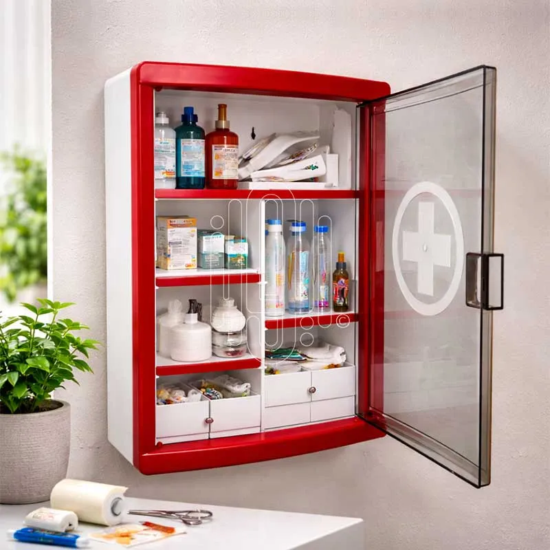 خزانة إسعافات أولية منزلية