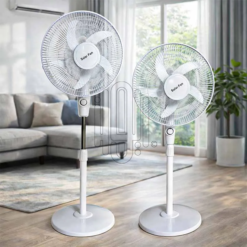 مروحة شحن وكهرباء ماركة سولر فان