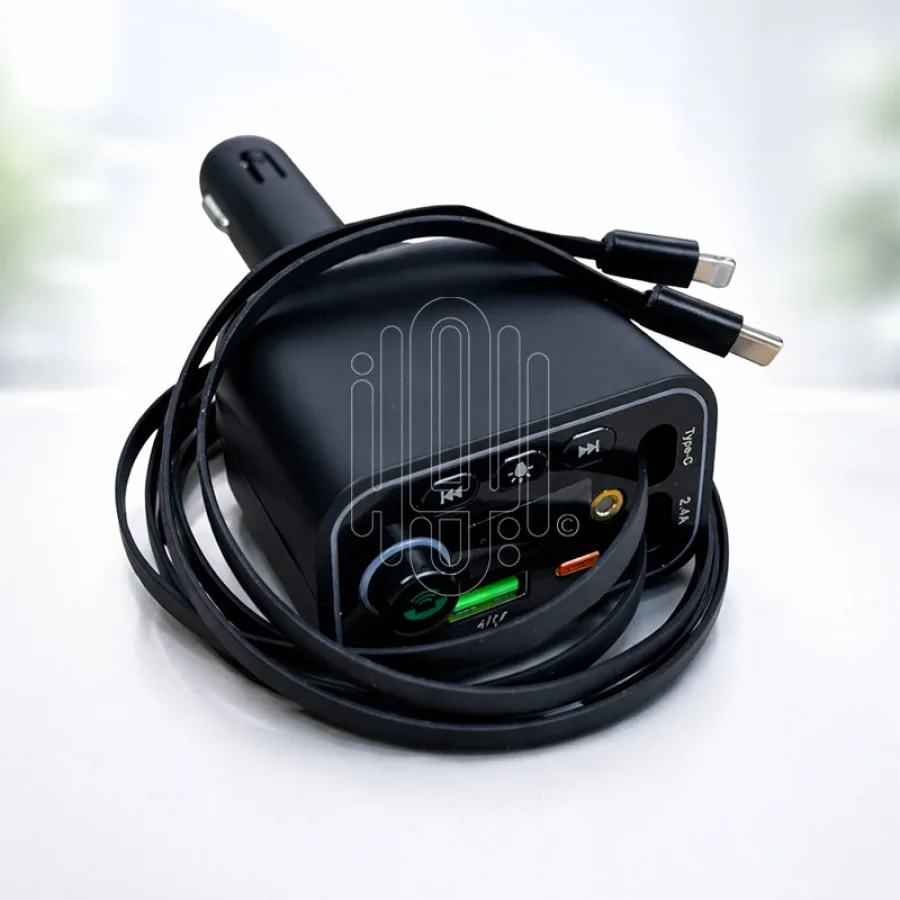 شاحن فيتة للسيارة مع نشرة روز رايز