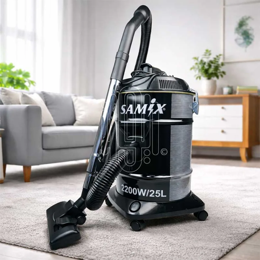 مكنسة كهربائية 25 لتر ماركة سامكس