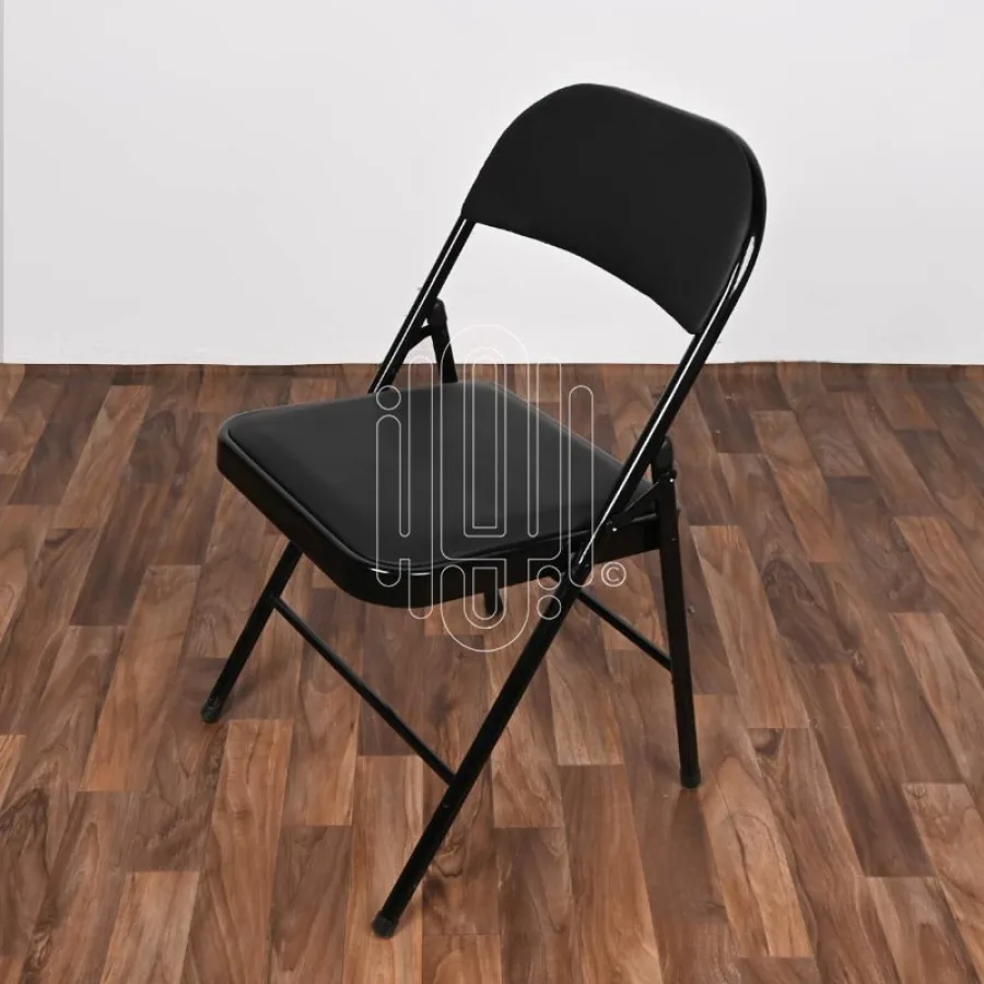 كرسي جلد حديد قابل للطي ضد الماء