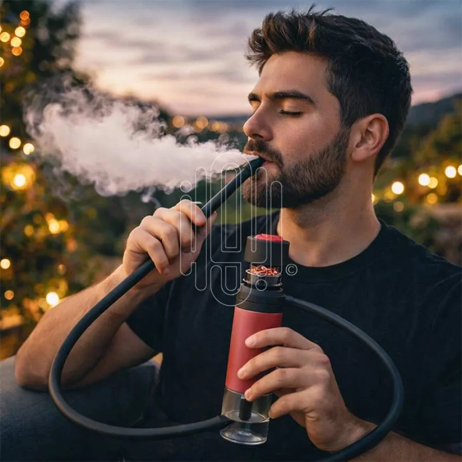 اركيلة سيارة محمولة للسفر والرحلات