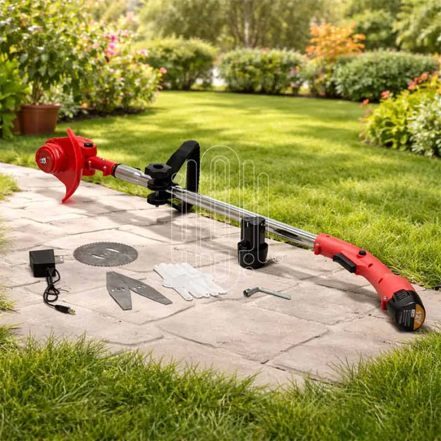 حاشوشة شحن لقص العشب والثيل وتنظيف الحديقة