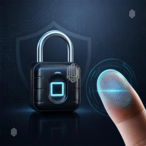 قفل بصمة مقاوم للماء والغبار بمعيار IP67