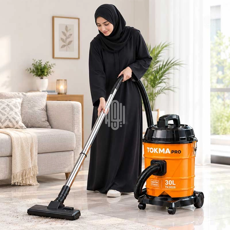 مكنسة كهربائية للرطب والجاف ماركة TOKMA PRO - ايوان سنتر
