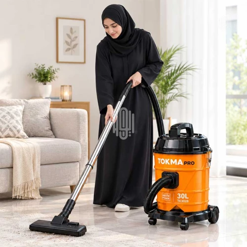 صورة مصغرة لـ مكنسة كهربائية للرطب والجاف ماركة TOKMA PRO